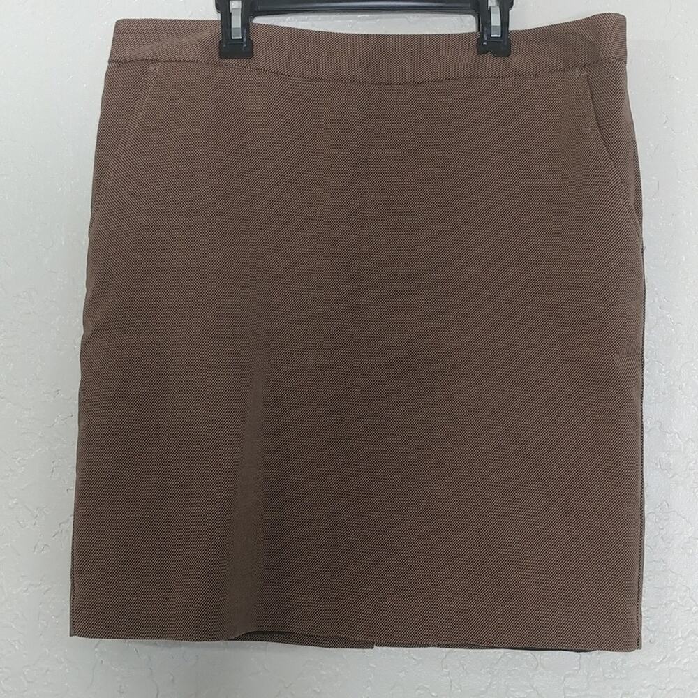 Skirt with Pockets Brown